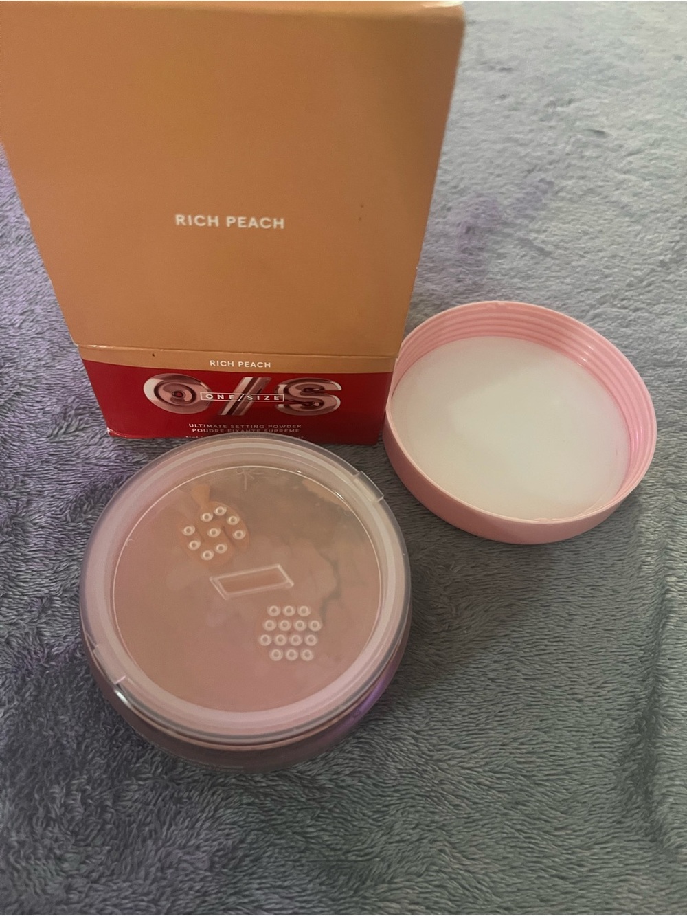 Patrick Starr One/Size Loose setting powder full-size RICH PEACH